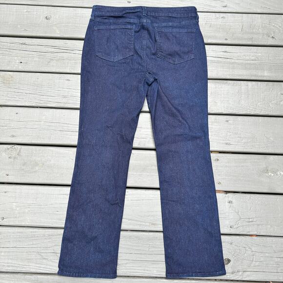 NYDJ Not Your Daughter's Jeans Marilyn Straight Blue Jeans Size 14 - Picture 3 of 9